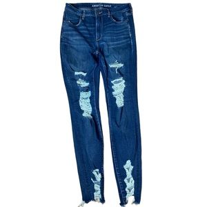 American Eagle Super Hi Rise Jegging - 12 XLong